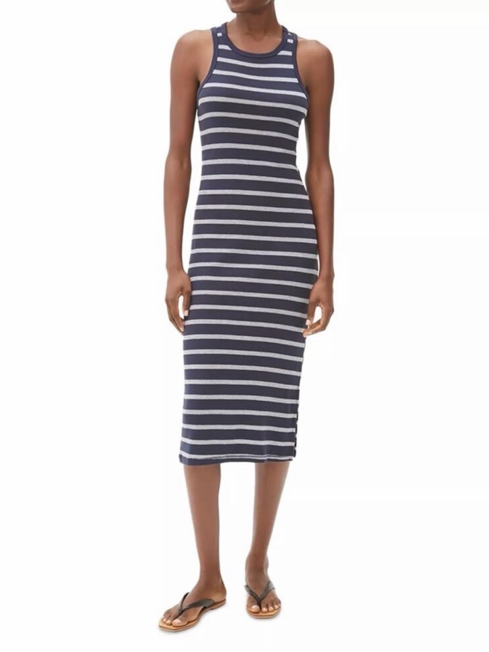 Michael Stars: Wren Ribbed Midi Dress